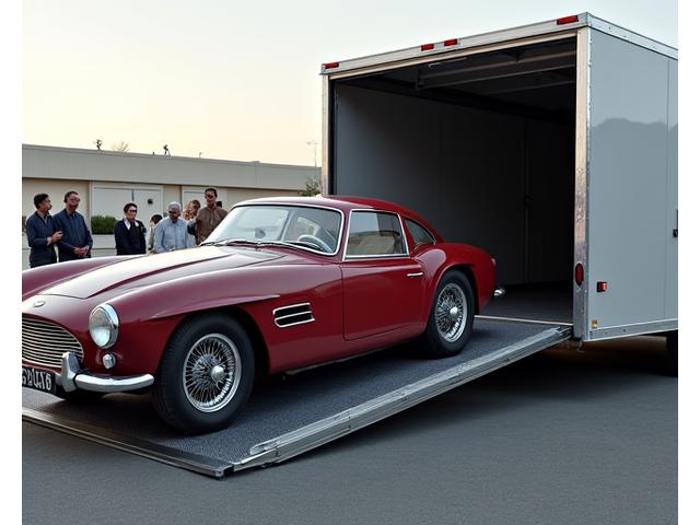Professioneller Oldtimer und Luxusfahrzeug Transport Wien